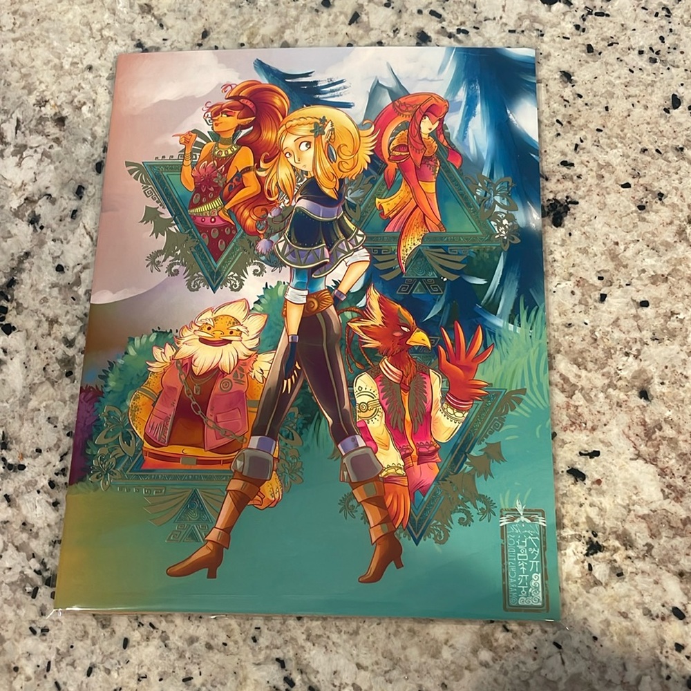 Legend of Zelda Print by Marachi Studios